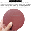 5Inch Red Sanding Paper Disc Furniture Polishing Disc